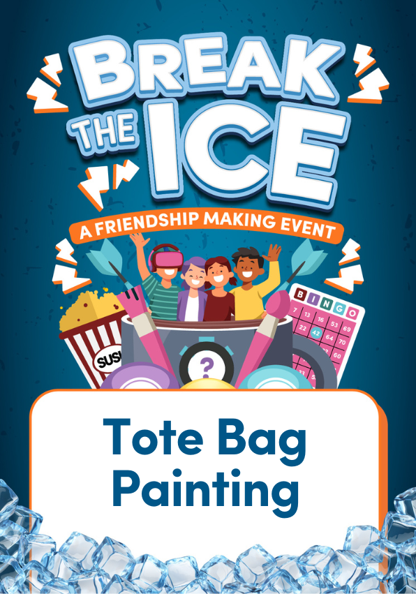 Tote Bag Painting - Break The Ice